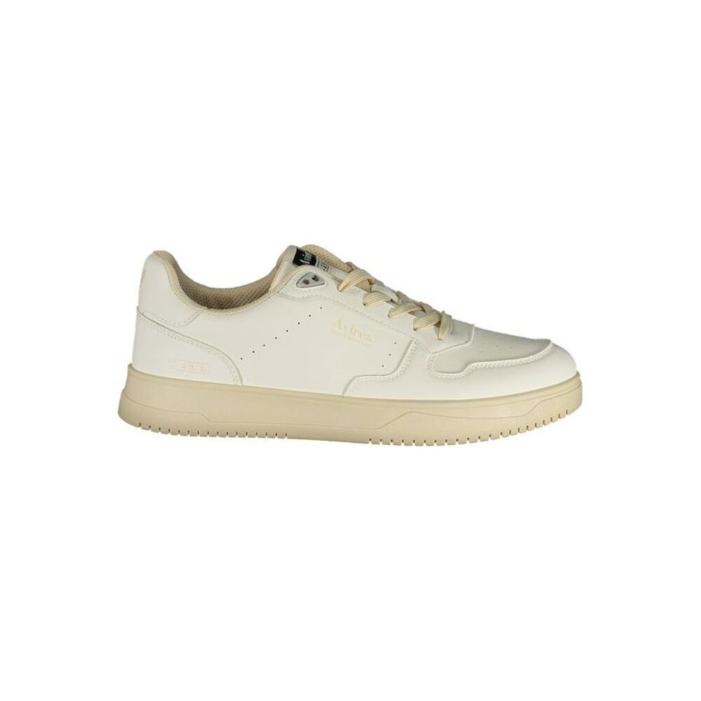 Avirex White Polyurethane Men Men's Sneaker